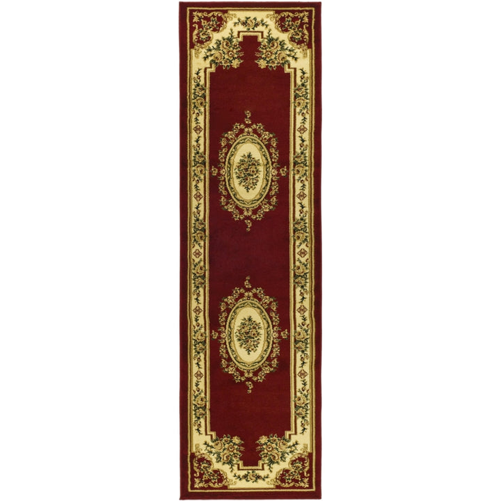 SAFAVIEH Lyndhurst LNH218C Red / Ivory Rug Image 1