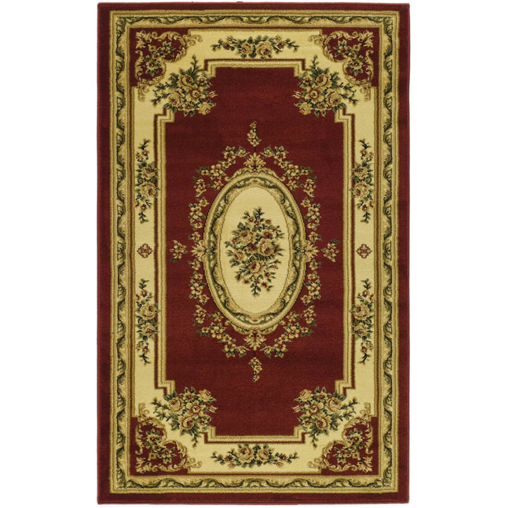 SAFAVIEH Lyndhurst LNH218C Red / Ivory Rug Image 1