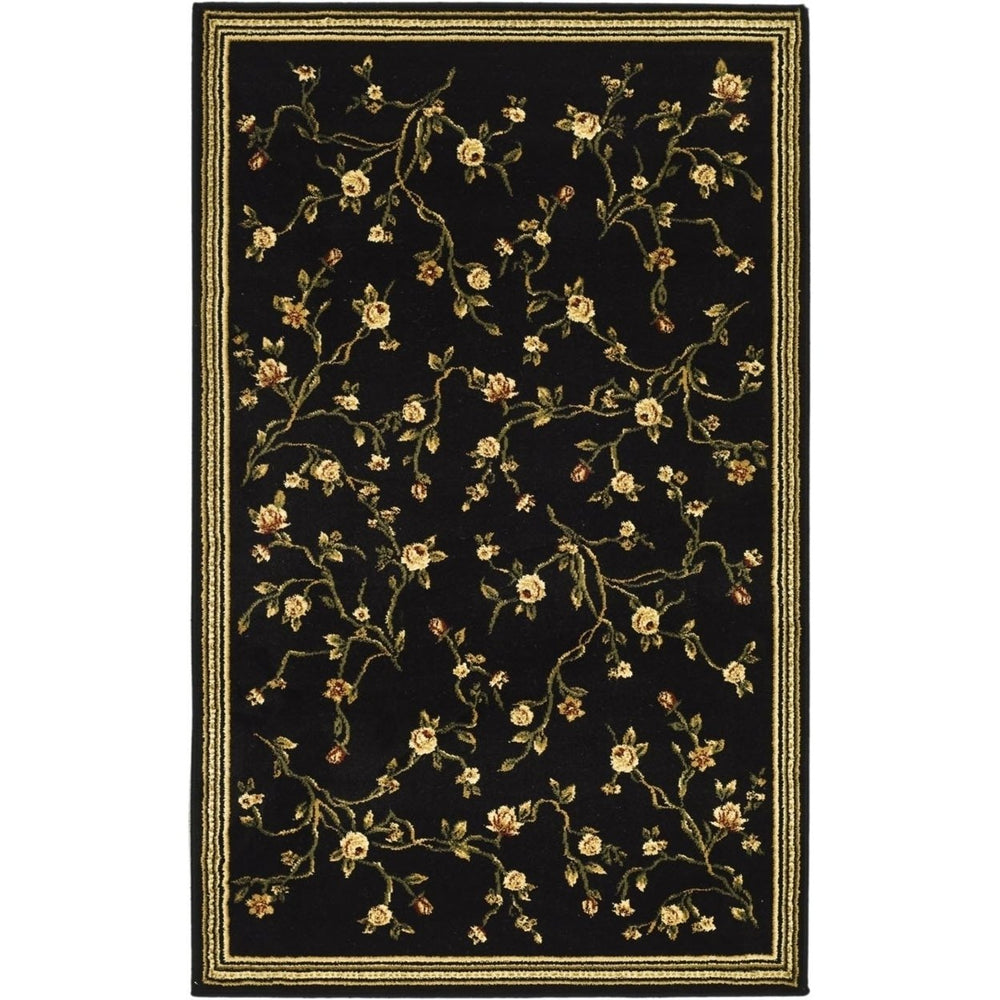 SAFAVIEH Lyndhurst Collection LNH220A Black Rug Image 2