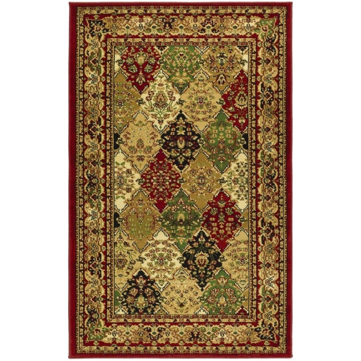 SAFAVIEH Lyndhurst LNH221B Multi / Red Rug Image 1