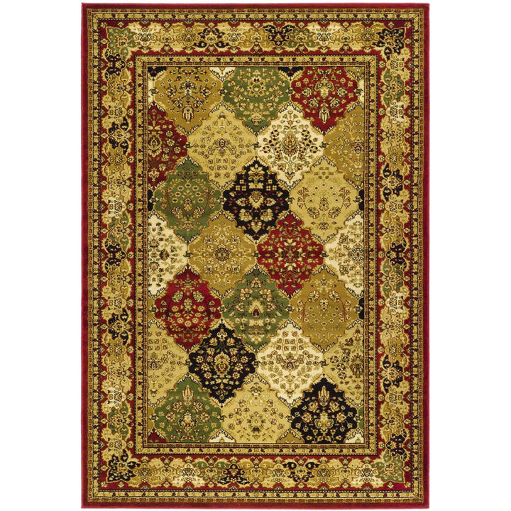 SAFAVIEH Lyndhurst LNH221B Multi / Red Rug Image 1