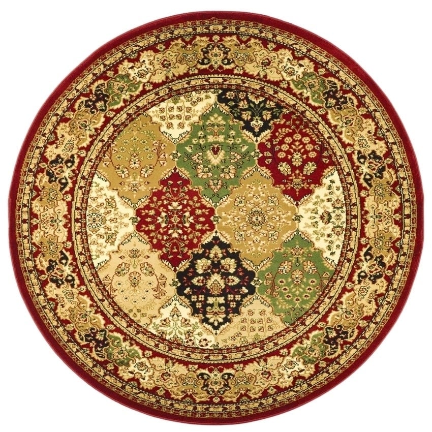 SAFAVIEH Lyndhurst LNH221B Multi / Red Rug Image 1