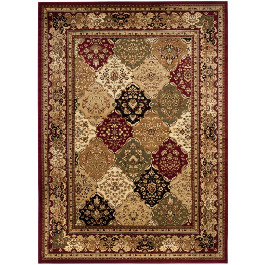 SAFAVIEH Lyndhurst LNH221B Multi / Red Rug Image 1