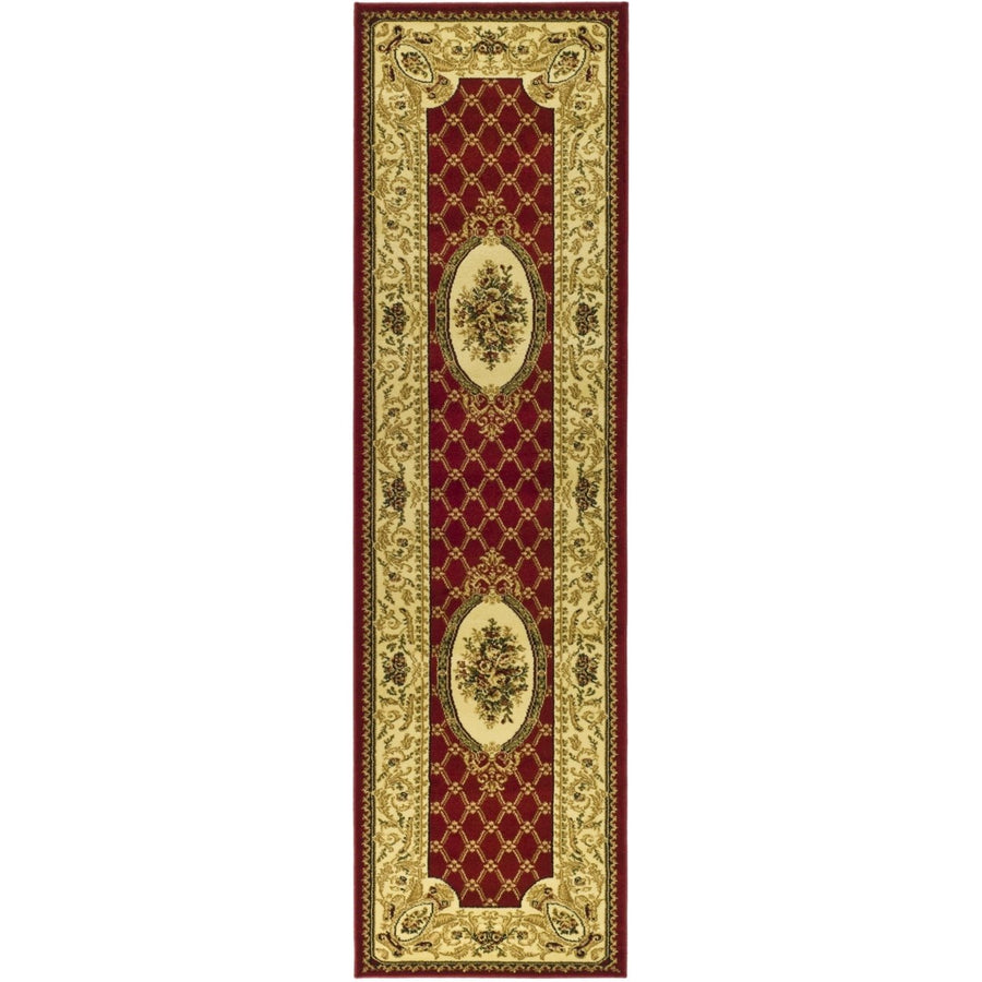 SAFAVIEH Lyndhurst LNH223B Red / Ivory Rug Image 1