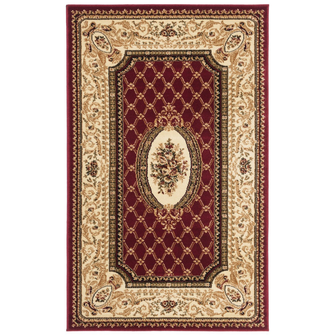 SAFAVIEH Lyndhurst LNH223B Red / Ivory Rug Image 2