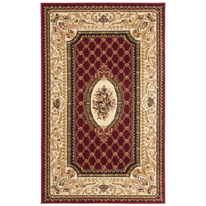 SAFAVIEH Lyndhurst LNH223B Red / Ivory Rug Image 2