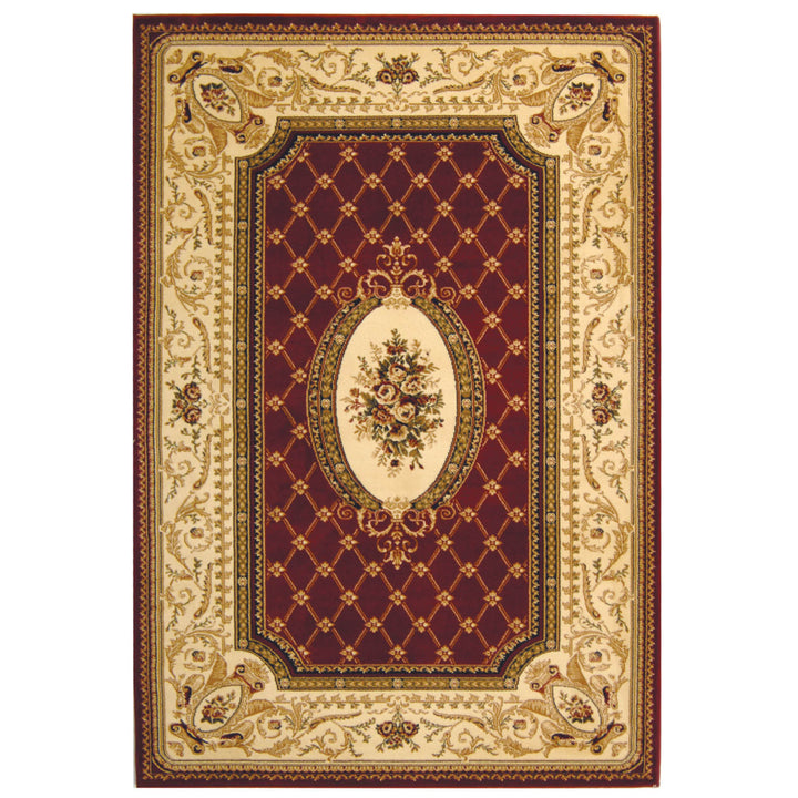 SAFAVIEH Lyndhurst LNH223B Red / Ivory Rug Image 3