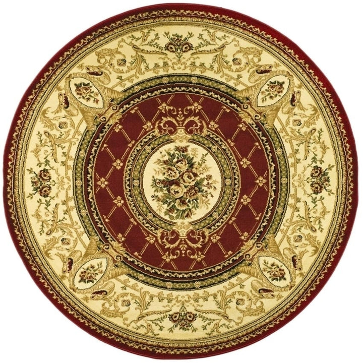 SAFAVIEH Lyndhurst LNH223B Red / Ivory Rug Image 4