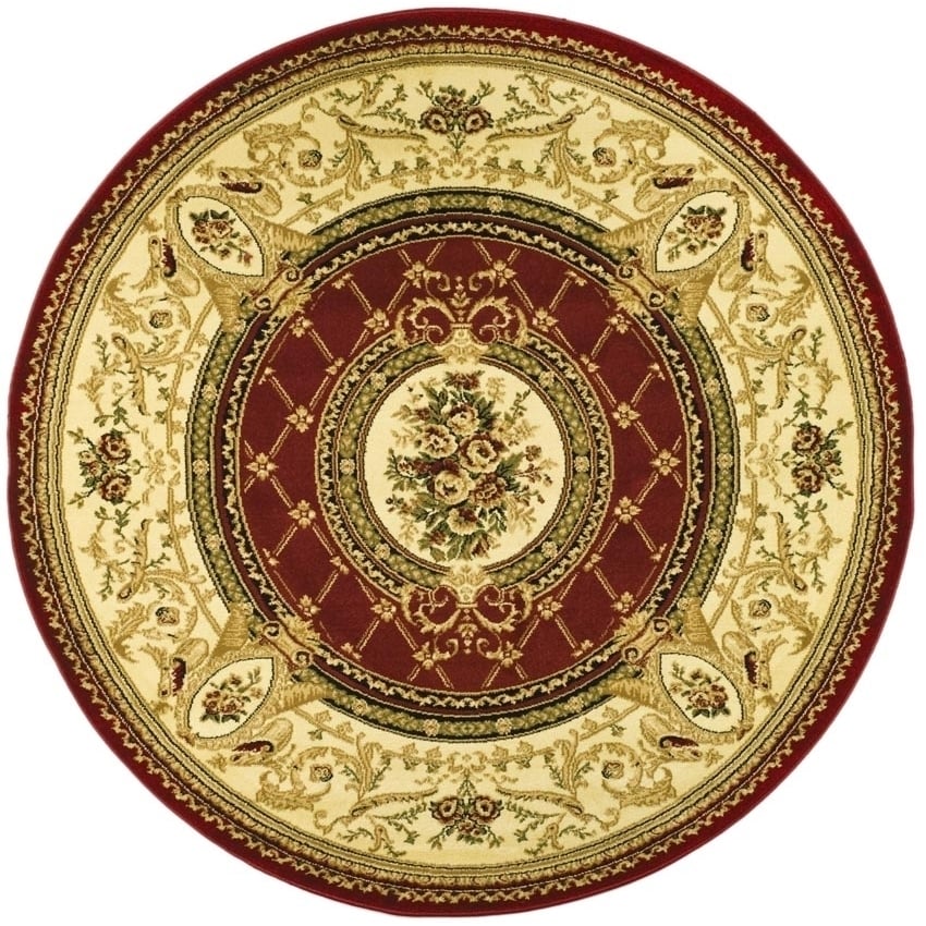 SAFAVIEH Lyndhurst LNH223B Red / Ivory Rug Image 1