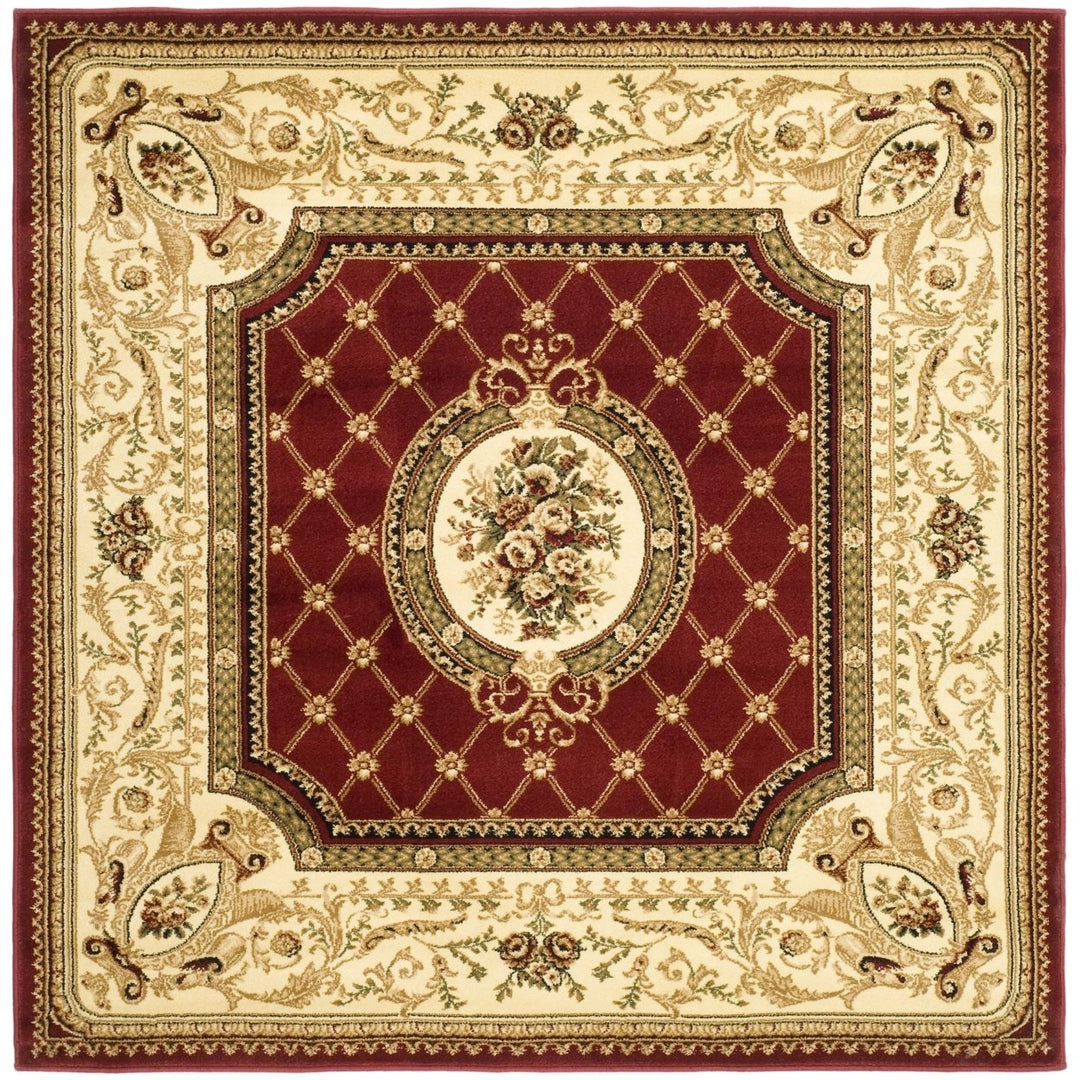 SAFAVIEH Lyndhurst LNH223B Red / Ivory Rug Image 5