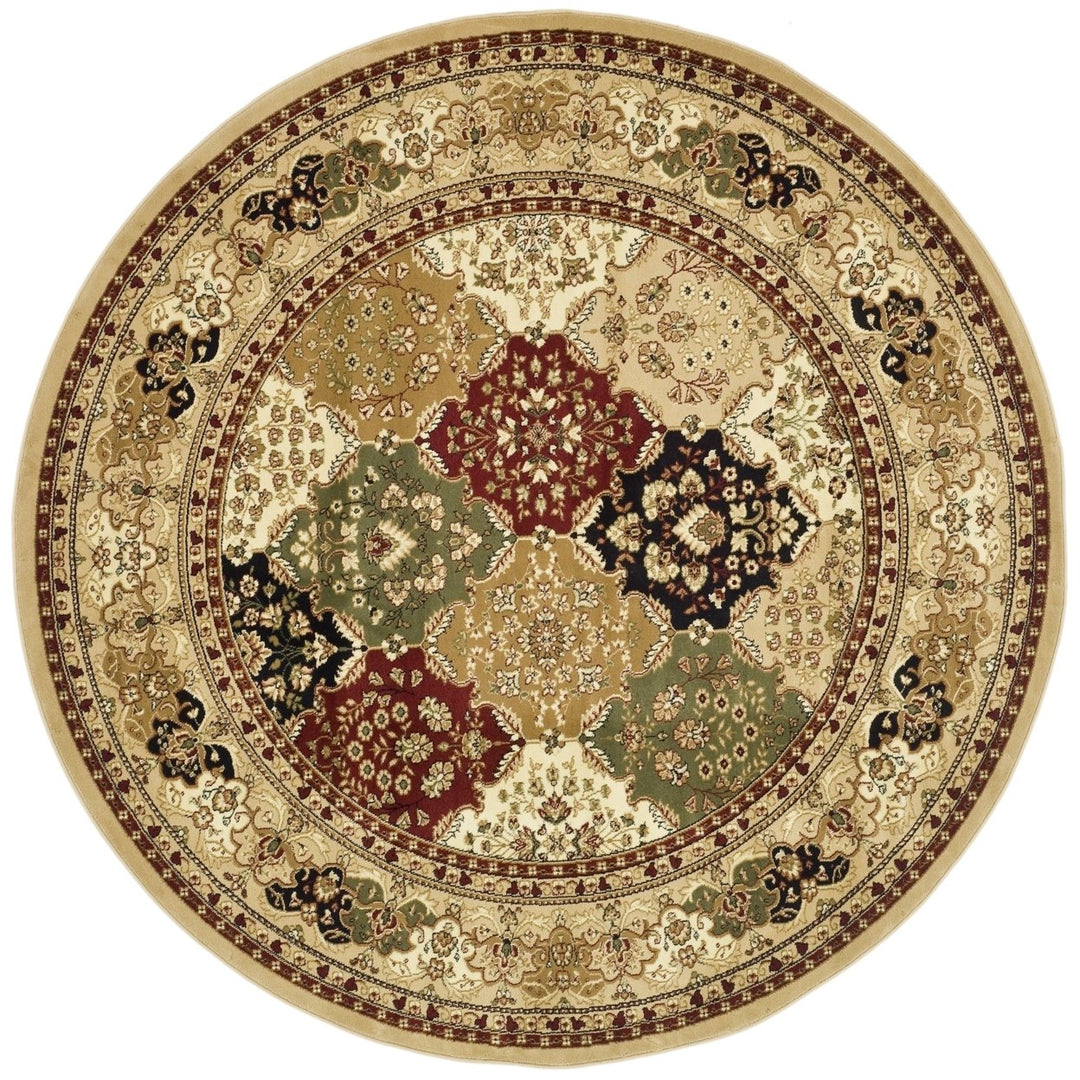 SAFAVIEH Lyndhurst LNH221C Multi / Beige Rug Image 9