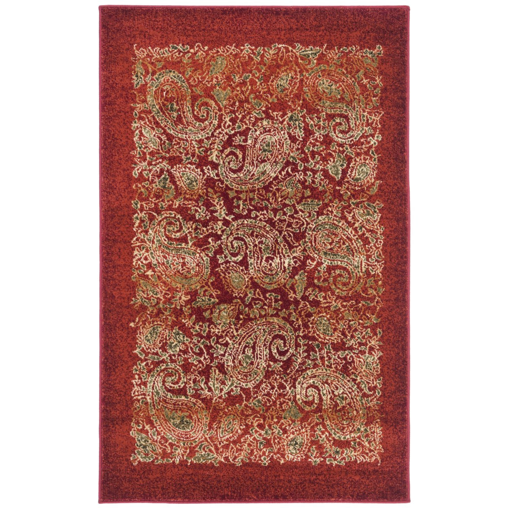 SAFAVIEH Lyndhurst LNH224B Red / Multi Rug Image 2