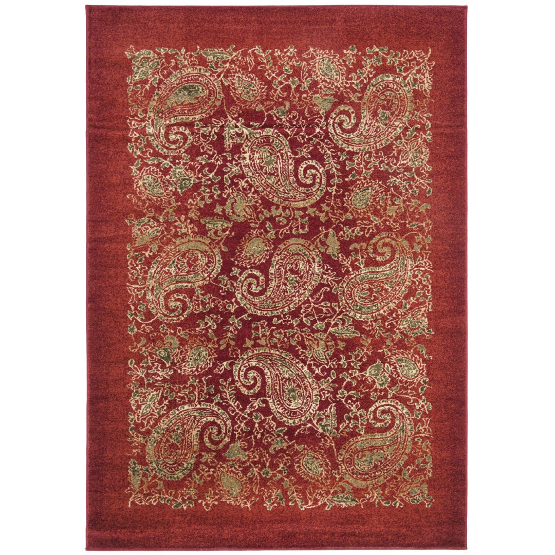 SAFAVIEH Lyndhurst LNH224B Red / Multi Rug Image 3