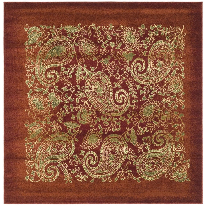 SAFAVIEH Lyndhurst LNH224B Red / Multi Rug Image 1