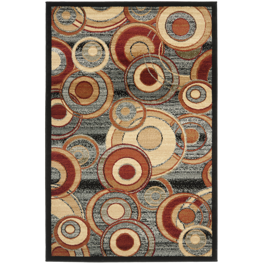 SAFAVIEH Lyndhurst LNH225G Grey / Multi Rug Image 1