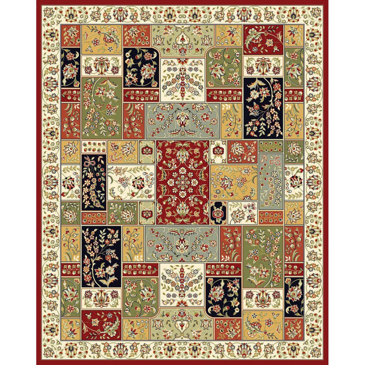 SAFAVIEH Lyndhurst LNH318A Multi / Ivory Rug Image 1