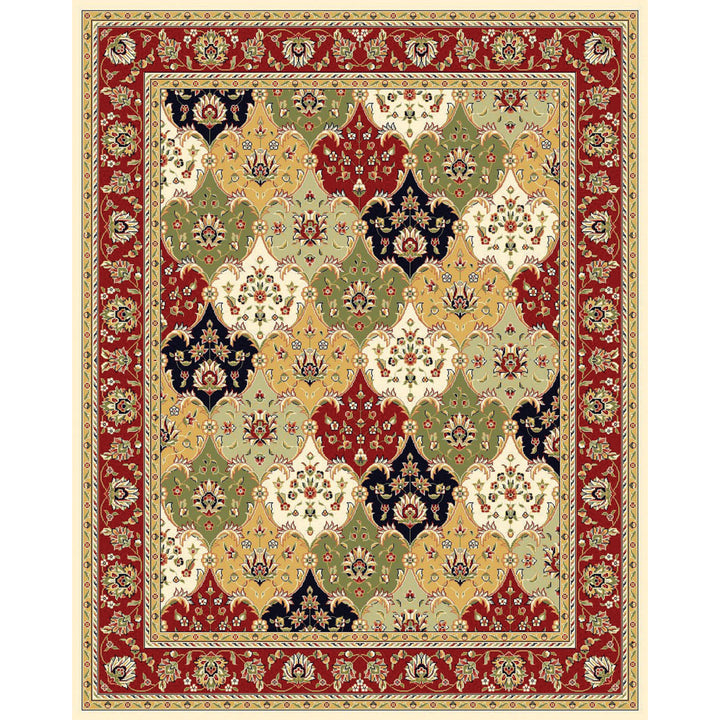 SAFAVIEH Lyndhurst LNH320A Multi / Red Rug Image 1