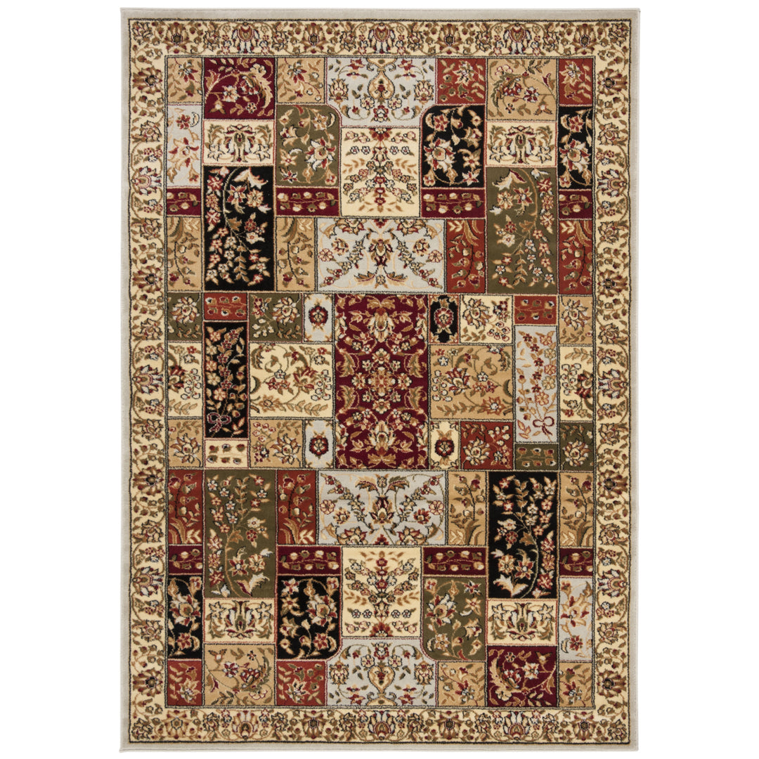 SAFAVIEH Lyndhurst LNH318G Grey / Multi Rug Image 1