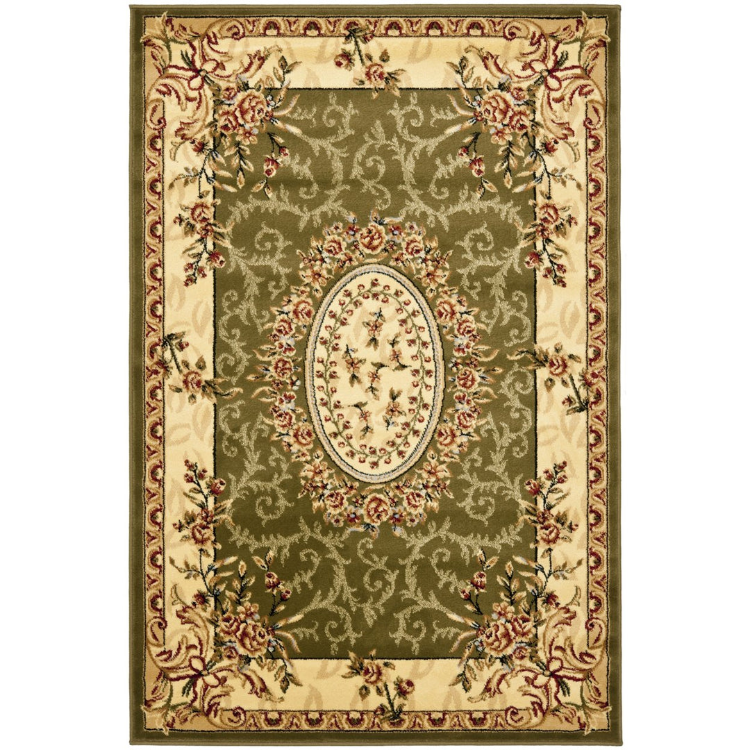 SAFAVIEH Lyndhurst LNH328B Sage / Ivory Rug Image 1