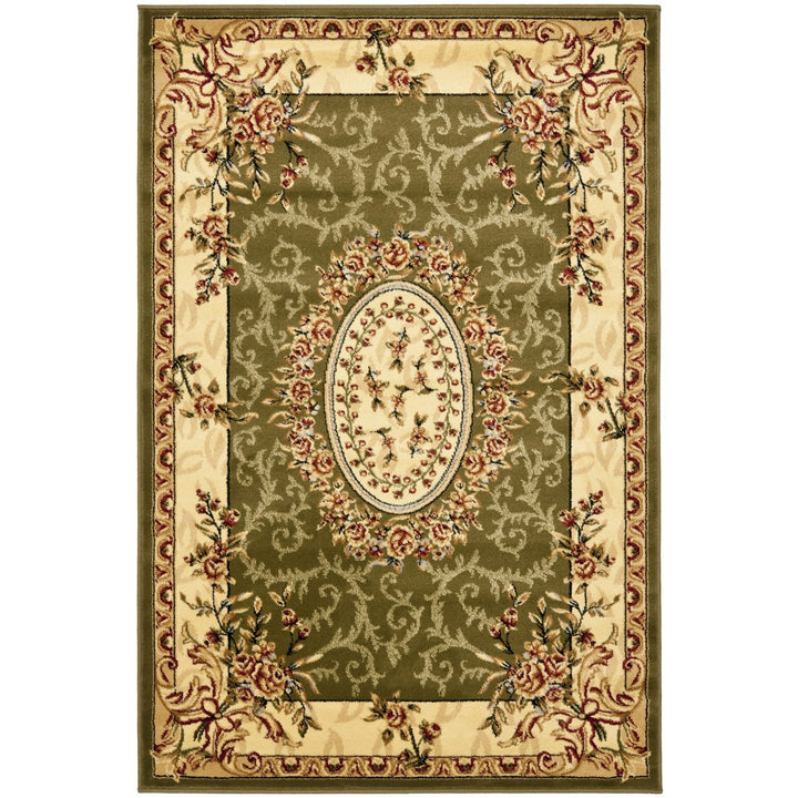 SAFAVIEH Lyndhurst LNH328B Sage / Ivory Rug Image 1