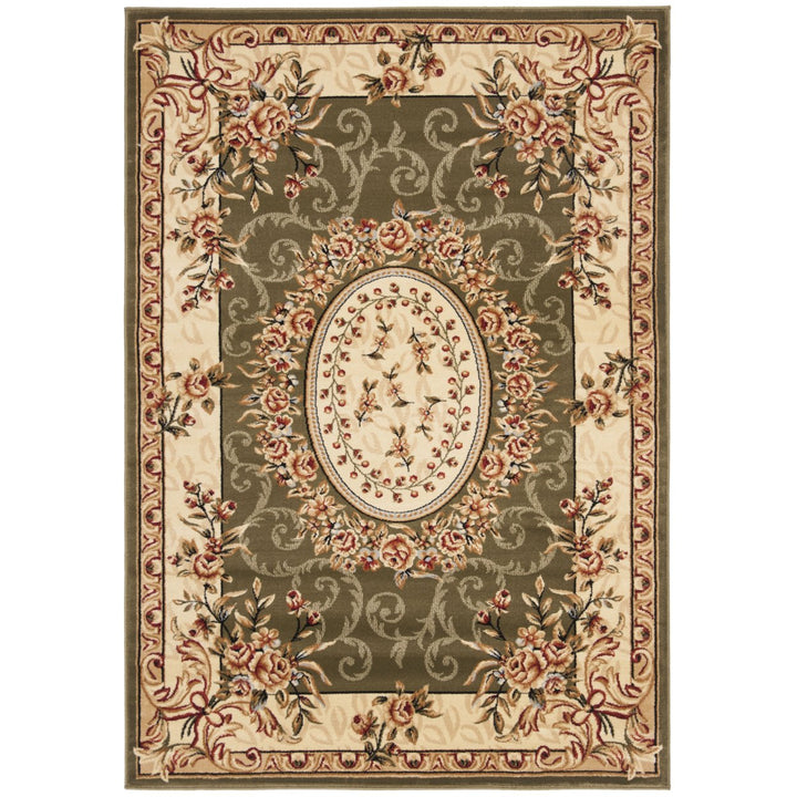 SAFAVIEH Lyndhurst LNH328B Sage / Ivory Rug Image 1