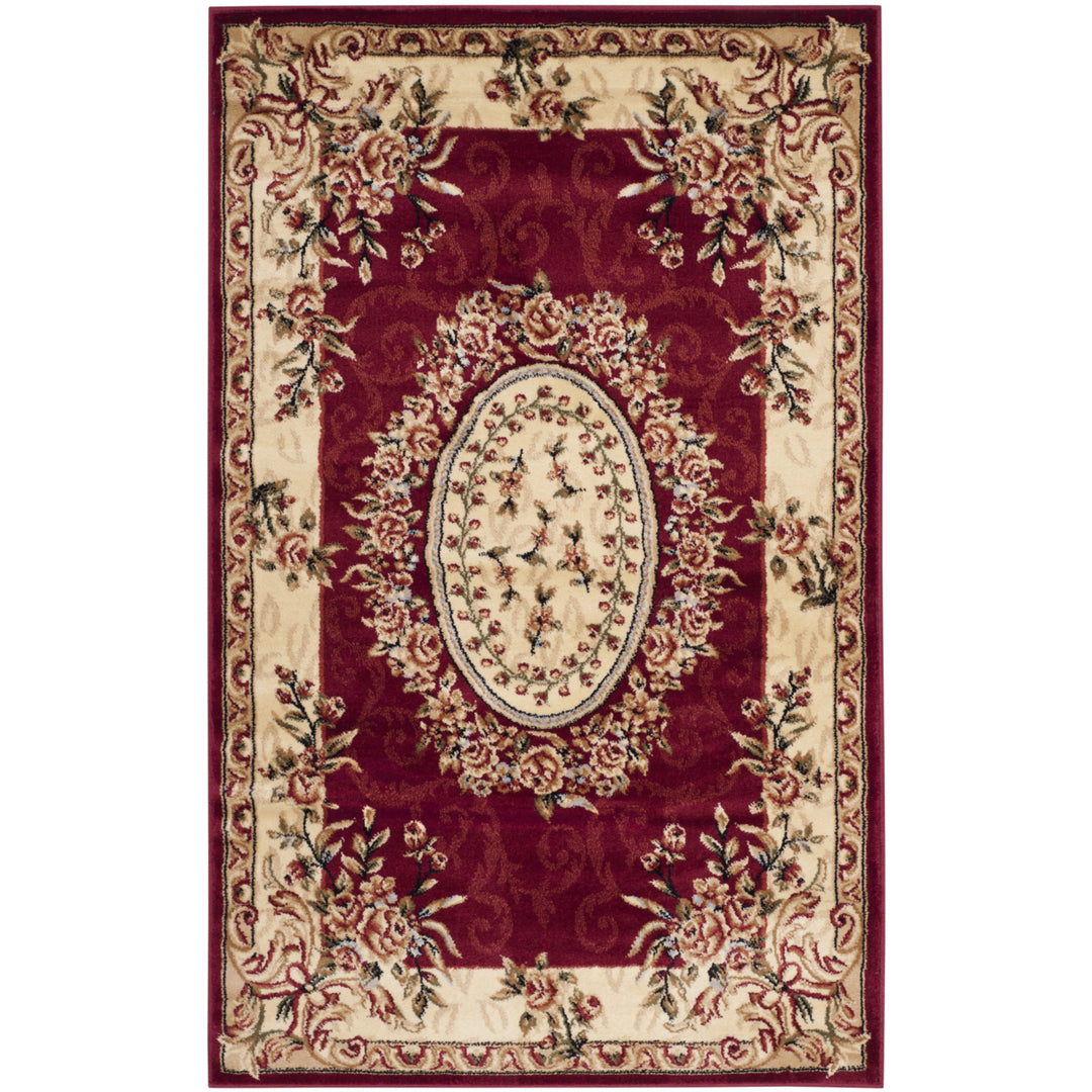 SAFAVIEH Lyndhurst LNH328C Red / Ivory Rug Image 2