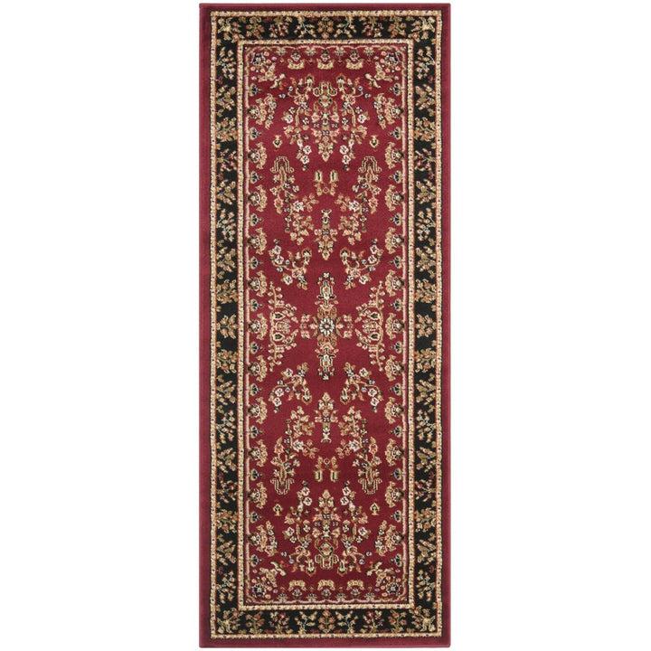 SAFAVIEH Lyndhurst LNH331B Red / Black Rug Image 2