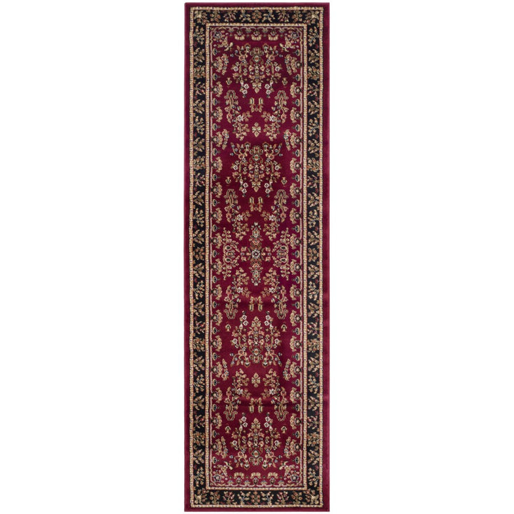 SAFAVIEH Lyndhurst LNH331B Red / Black Rug Image 4