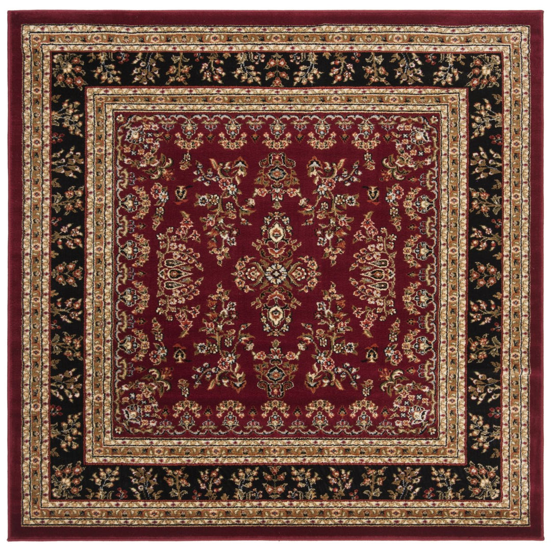 SAFAVIEH Lyndhurst LNH331B Red / Black Rug Image 7