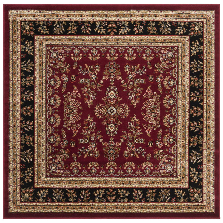 SAFAVIEH Lyndhurst LNH331B Red / Black Rug Image 7