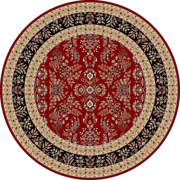 SAFAVIEH Lyndhurst LNH331B Red / Black Rug Image 8