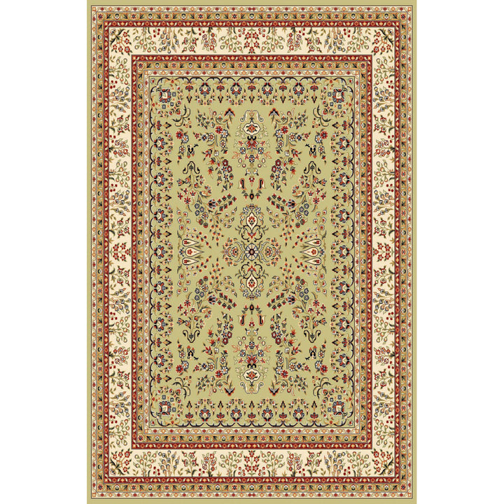 SAFAVIEH Lyndhurst LNH331C Sage / Ivory Rug Image 1