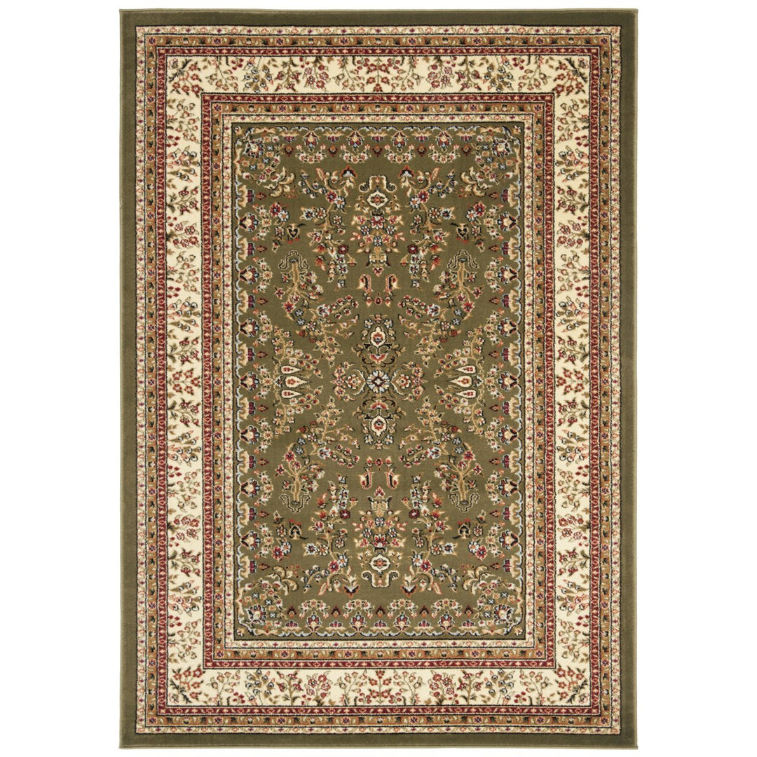 SAFAVIEH Lyndhurst LNH331C Sage / Ivory Rug Image 1