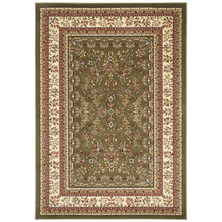 SAFAVIEH Lyndhurst LNH331C Sage / Ivory Rug Image 1