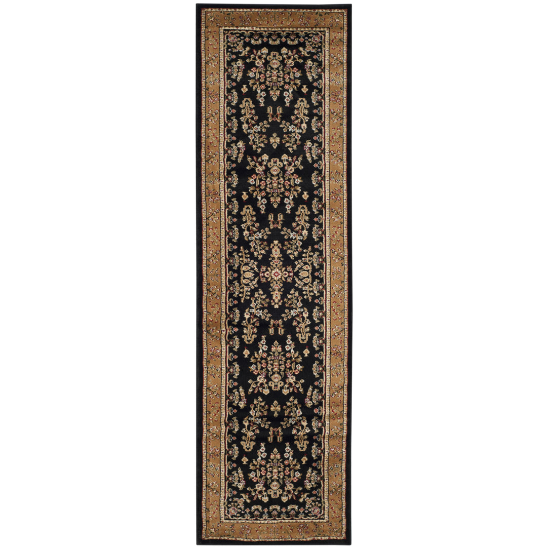 SAFAVIEH Lyndhurst LNH331D Black / Tan Rug Image 3