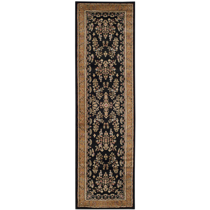 SAFAVIEH Lyndhurst LNH331D Black / Tan Rug Image 3