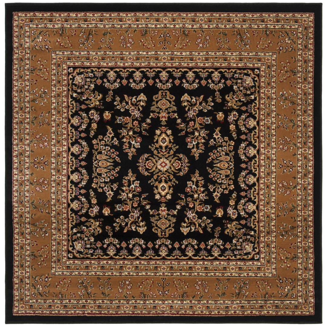 SAFAVIEH Lyndhurst LNH331D Black / Tan Rug Image 7