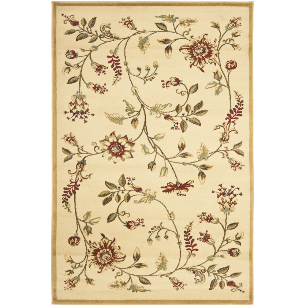 SAFAVIEH Lyndhurst LNH552-1291 Ivory / Multi Rug Image 2