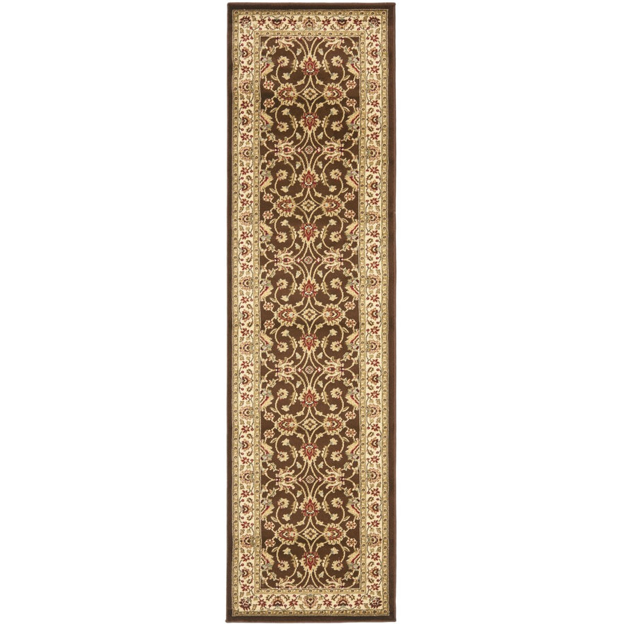 SAFAVIEH Lyndhurst LNH553-2512 Brown / Ivory Rug Image 1