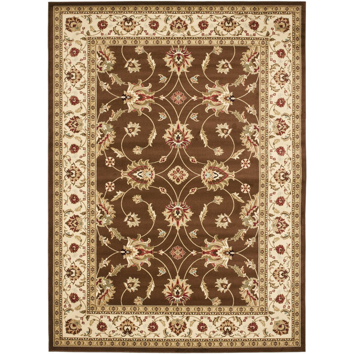 SAFAVIEH Lyndhurst LNH553-2512 Brown / Ivory Rug Image 1