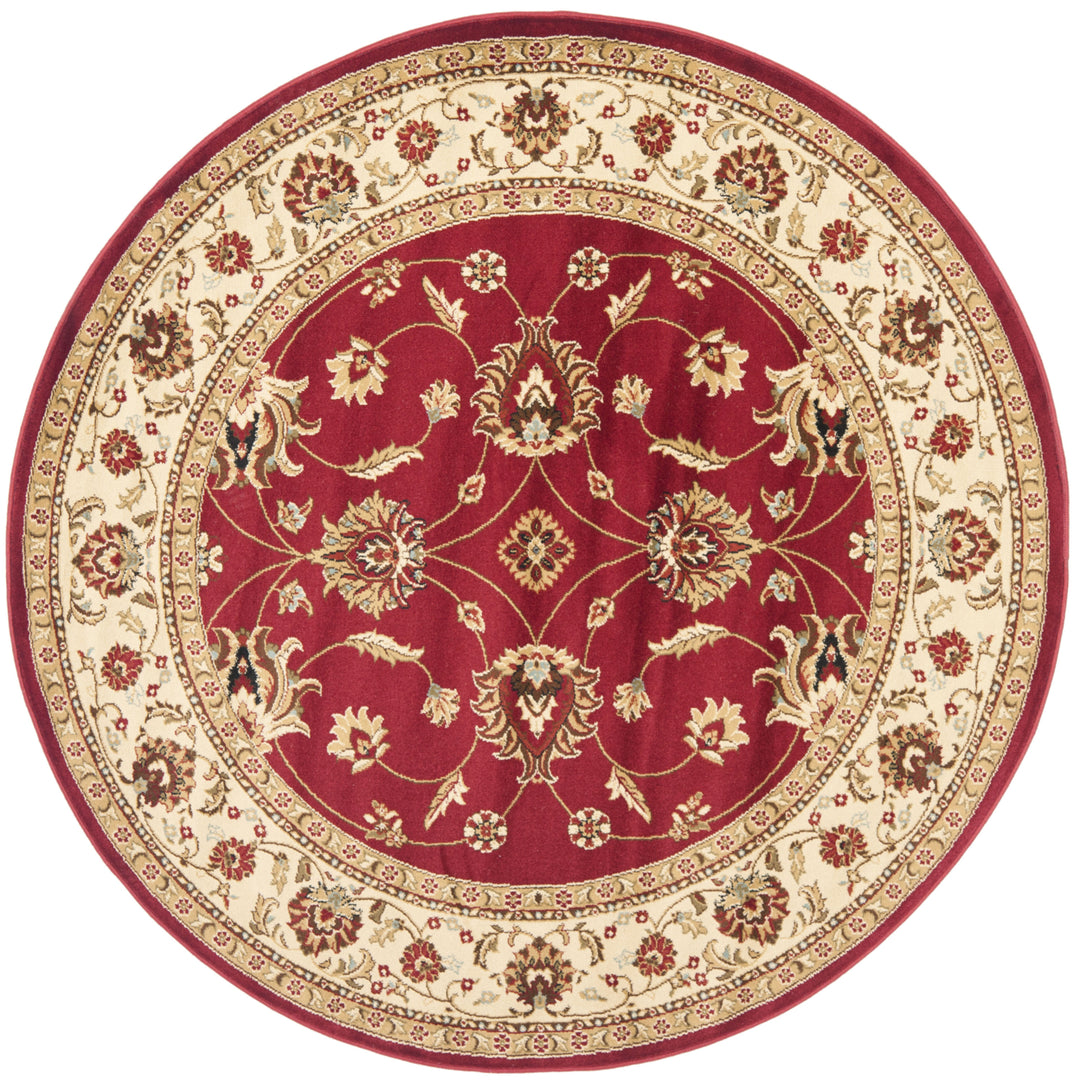 SAFAVIEH Lyndhurst LNH553-4012 Red / Ivory Rug Image 4