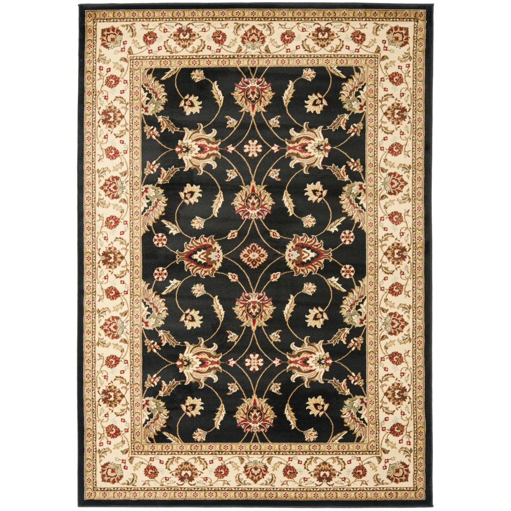 SAFAVIEH Lyndhurst LNH553-9012 Black / Ivory Rug Image 2