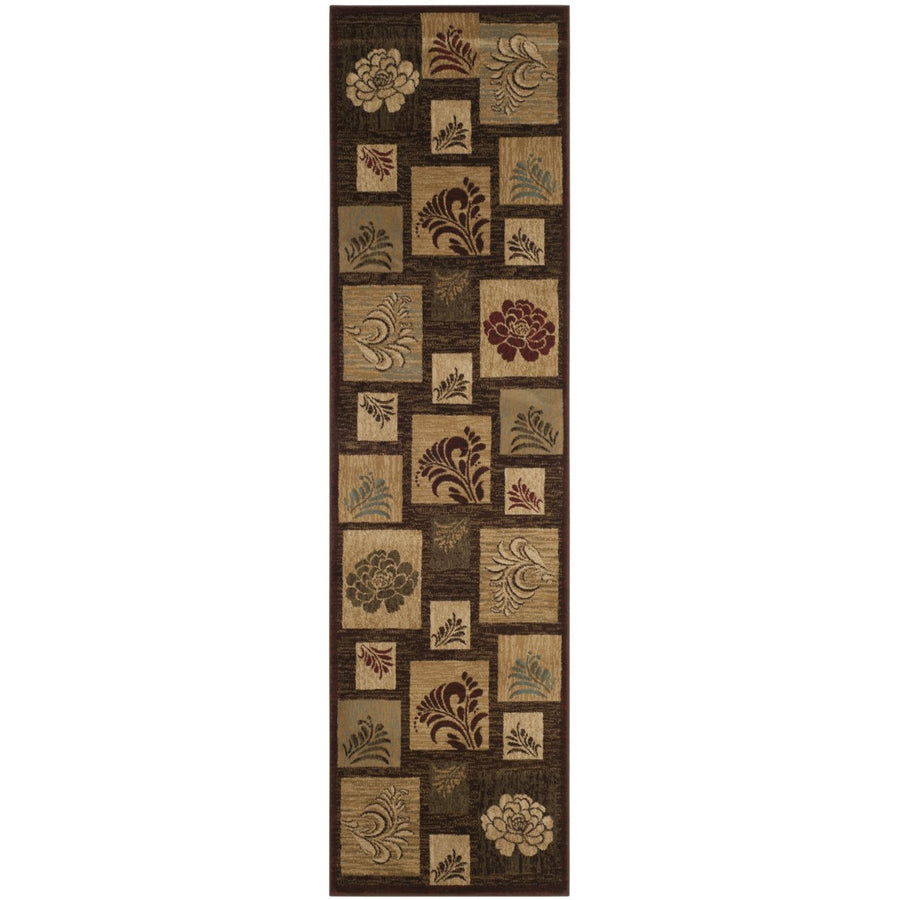 SAFAVIEH Lyndhurst LNH554-2591 Brown / Multi Rug Image 1