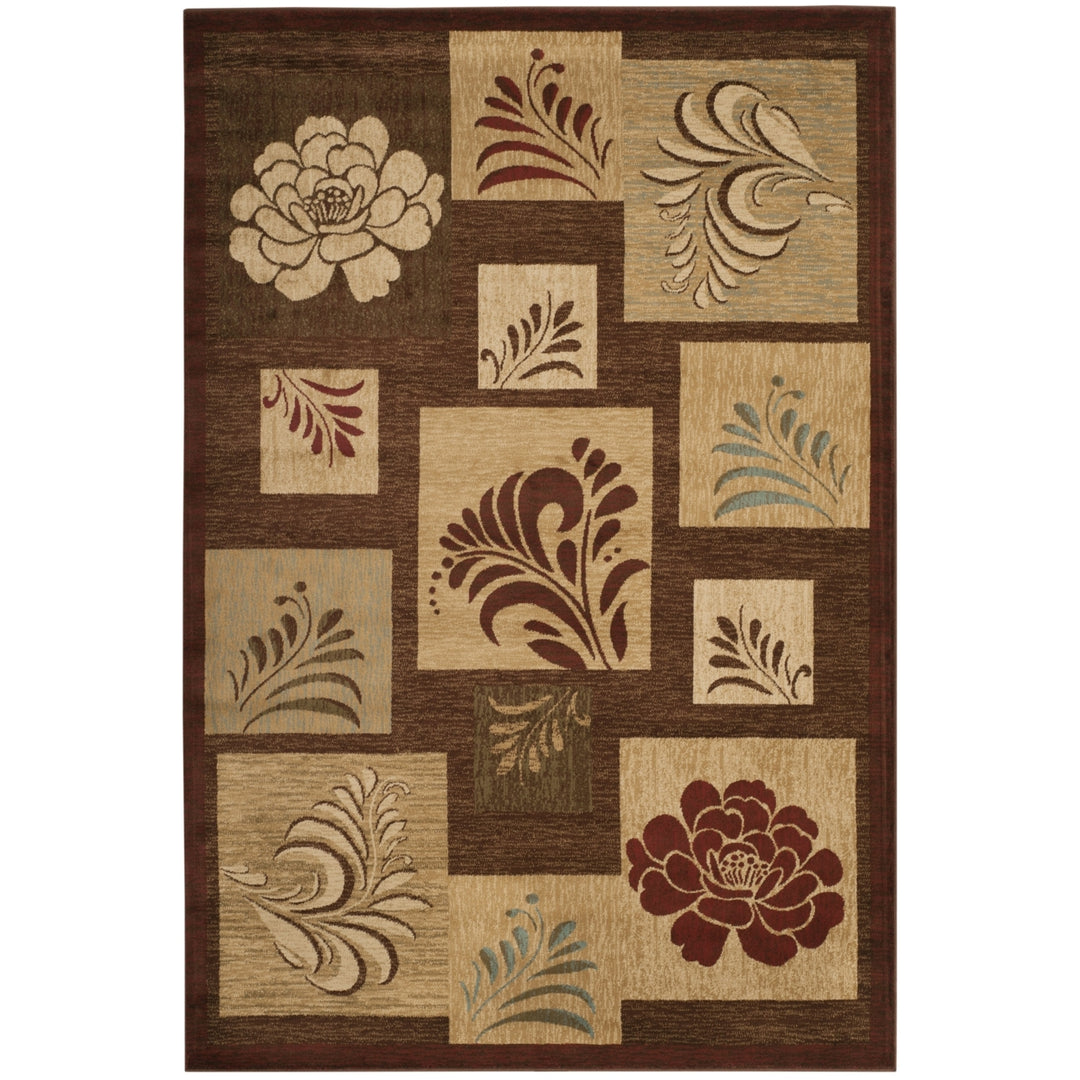 SAFAVIEH Lyndhurst LNH554-2591 Brown / Multi Rug Image 3