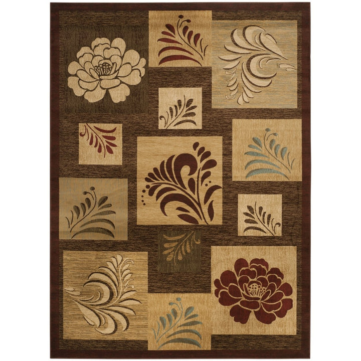 SAFAVIEH Lyndhurst LNH554-2591 Brown / Multi Rug Image 1