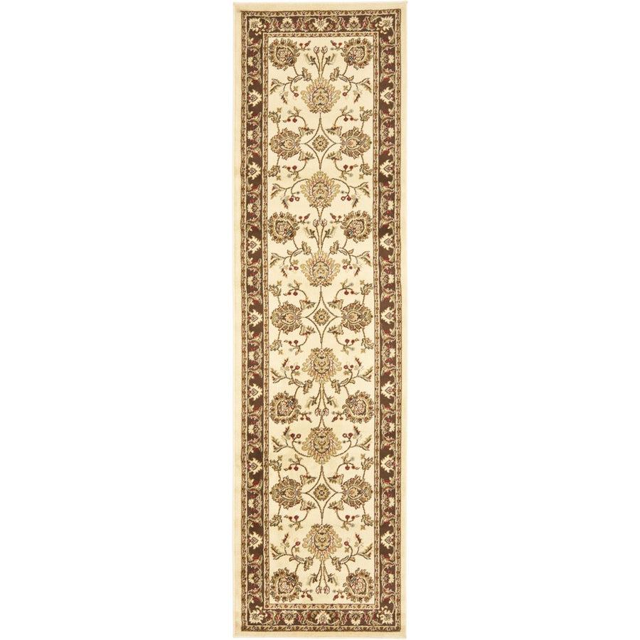 SAFAVIEH Lyndhurst LNH555-1225 Ivory / Brown Rug Image 1