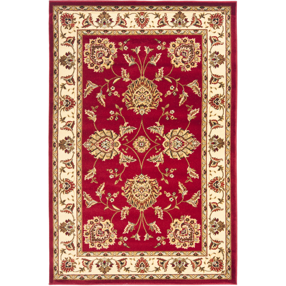 SAFAVIEH LNH555-4012 Lyndhurst Red / Ivory Image 2