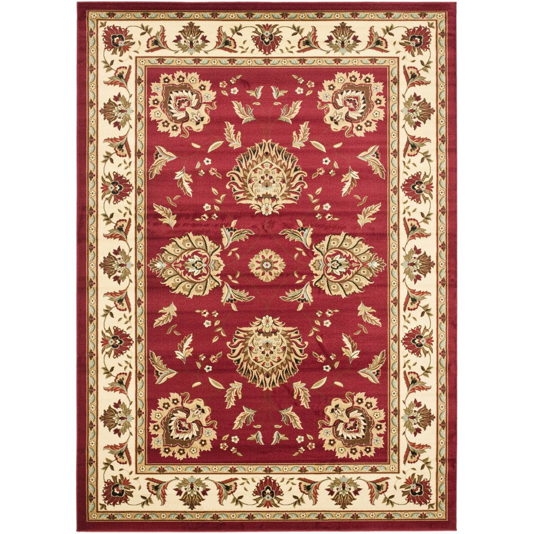 SAFAVIEH LNH555-4012 Lyndhurst Red / Ivory Image 1