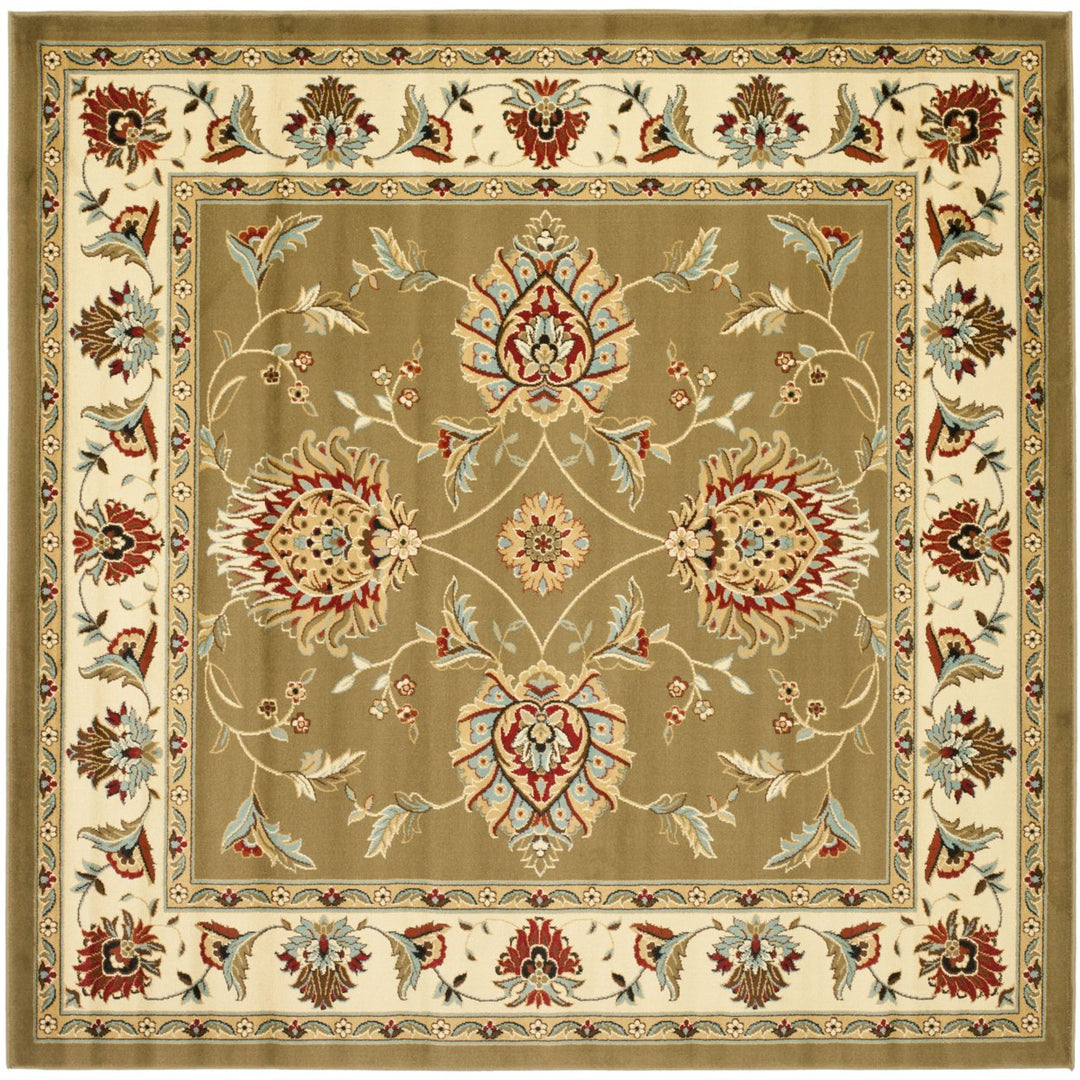 SAFAVIEH Lyndhurst LNH555-5212 Green / Ivory Rug Image 1