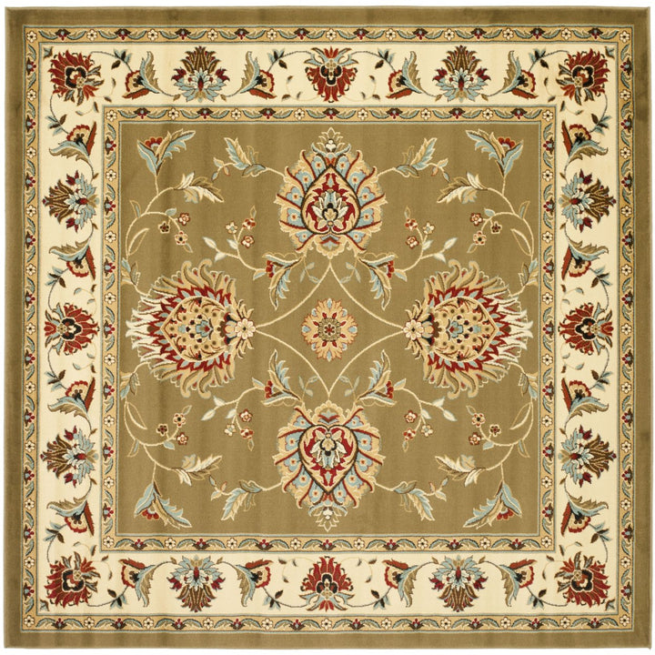 SAFAVIEH Lyndhurst LNH555-5212 Green / Ivory Rug Image 1